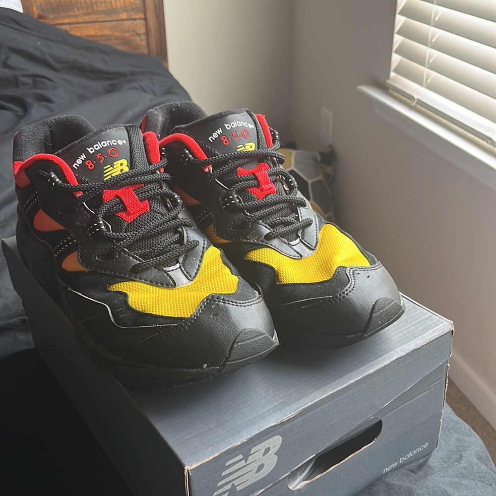 New Balance Kawhi 850 size 11.5 black/orange/yellow. - Picture 2 of 5